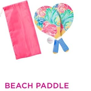 New! Lilly Beach Paddle Ball Set